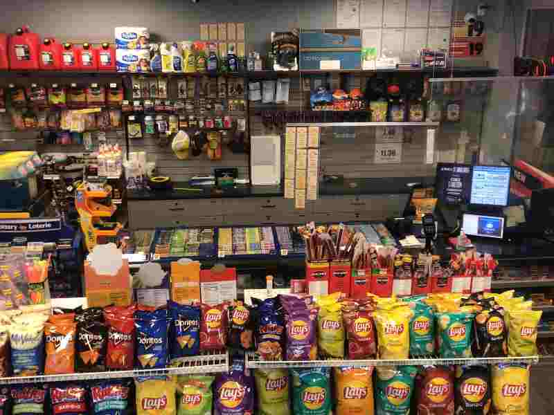 Convenience Store Front Counter