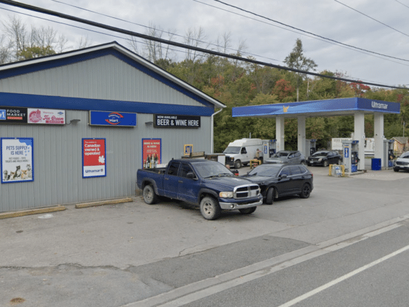 Ultramar gas station for sale at 57 Matthew Street in Marmora, Ontario