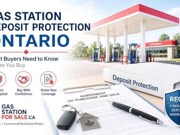 Nav Sidhu advising clients on an Ontario gas station transaction