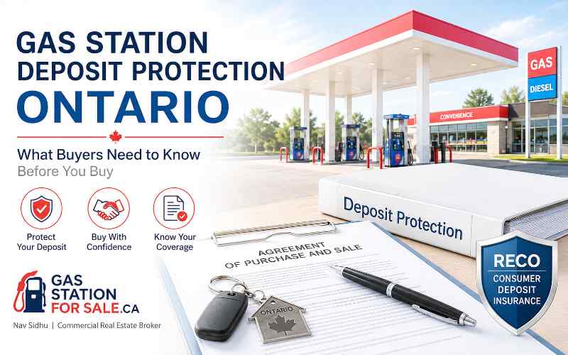 Nav Sidhu advising clients on an Ontario gas station transaction